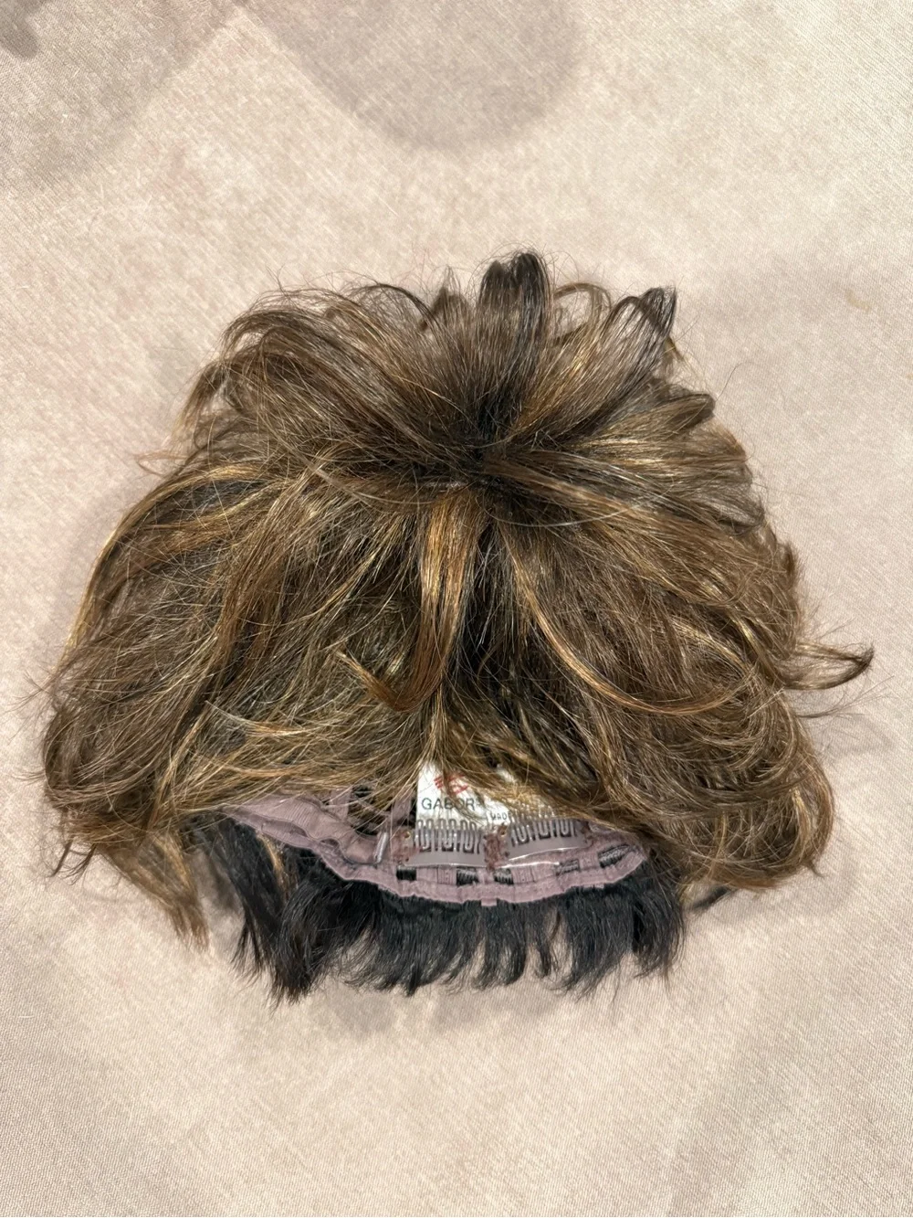 Gala Synthetic Wig in Dark Cinnamon Mist